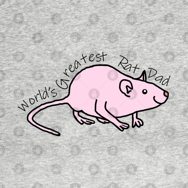 Worlds Greatest Rat Dad by ellenhenryart